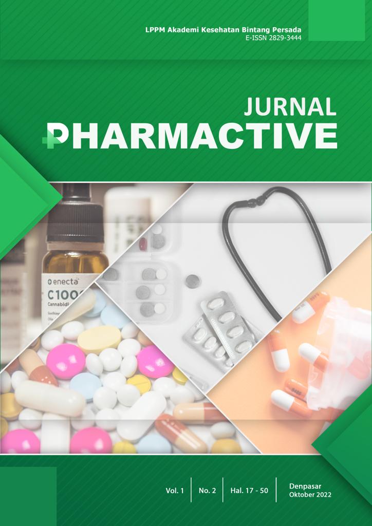 					View Vol. 1 No. 2 (2022): Jurnal Pharmactive Oktober
				