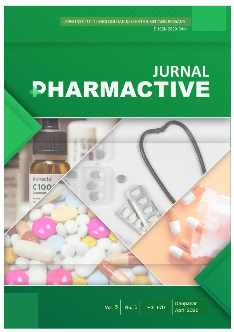 					View Vol. 5 No. 1 (2026): Jurnal Pharmactive April
				